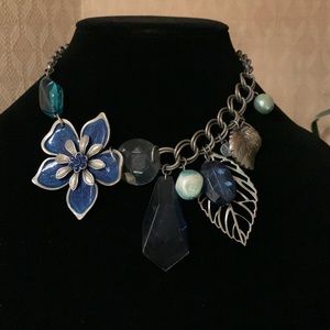 Blue and silver costume jewelry!